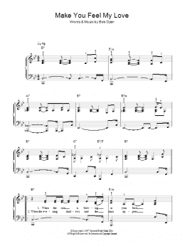 page one of Make You Feel My Love (Easy Piano)