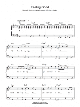 page one of Feeling Good (Beginner Piano (Abridged))