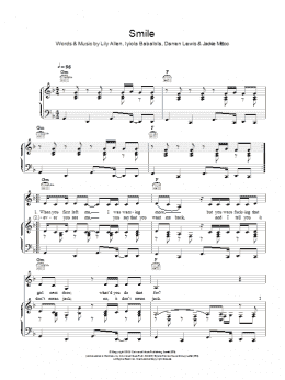 page one of Smile (Piano, Vocal & Guitar Chords)