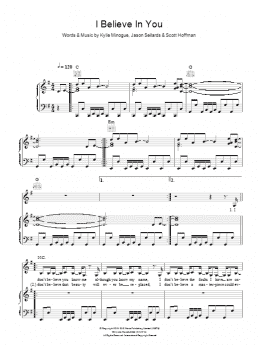 page one of I Believe In You (Piano, Vocal & Guitar Chords)