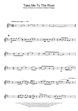 page one of Take Me To The River (Flute Solo)