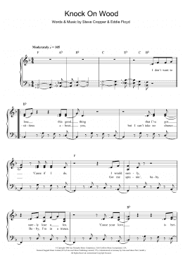 page one of Knock On Wood (Piano & Vocal)