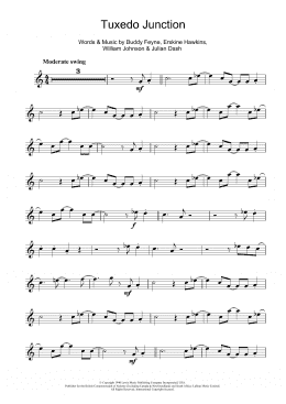 page one of Tuxedo Junction (Tenor Sax Solo)