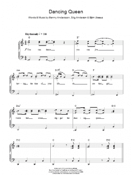 page one of Dancing Queen (Piano & Vocal)