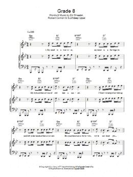 page one of Grade 8 (Piano, Vocal & Guitar Chords)