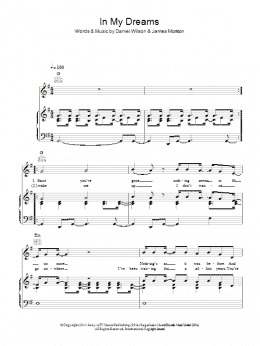 page one of In My Dreams (Piano, Vocal & Guitar Chords)