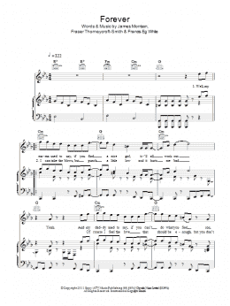 page one of Forever (Piano, Vocal & Guitar Chords)