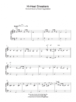 page one of Hi-Heel Sneakers (Easy Piano)