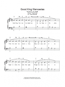 page one of Good King Wenceslas (Piano & Vocal)