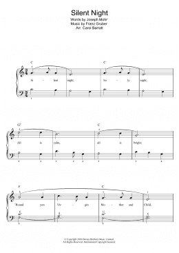 page one of Silent Night (Piano & Vocal)