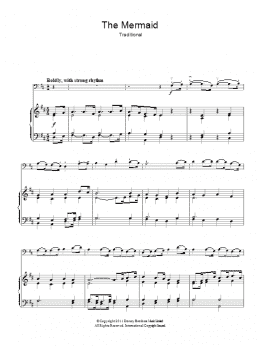 page one of The Mermaid (Piano, Vocal & Guitar Chords)