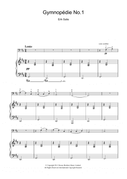 page one of Gymnopedie No. 1 (Cello Solo)