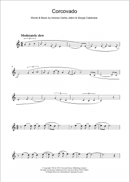 page one of Corcovado (Quiet Nights Of Quiet Stars) (Flute Solo)