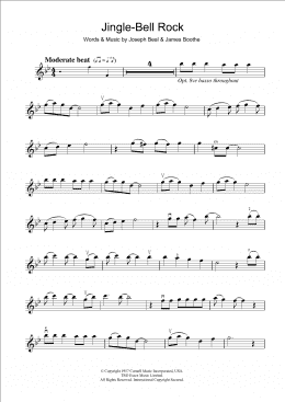 page one of Jingle Bell Rock (Violin Solo)