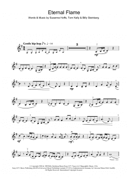 page one of Eternal Flame (Violin Solo)