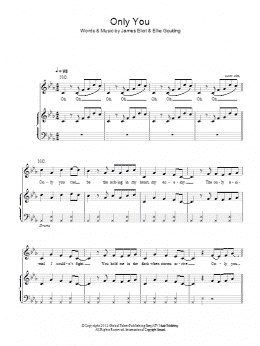 page one of Only You (Piano, Vocal & Guitar Chords)