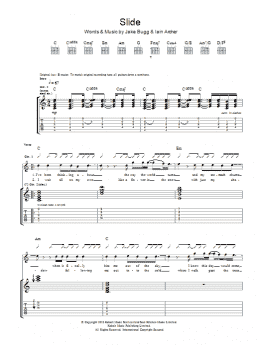 page one of Slide (Guitar Tab)