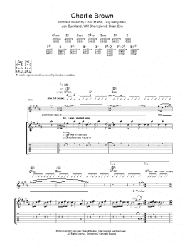 page one of Charlie Brown (Guitar Tab)