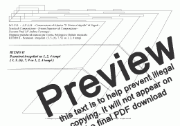 page one of A. Verrengia, Scansioni irregolari su 1, 2, 4 tempi