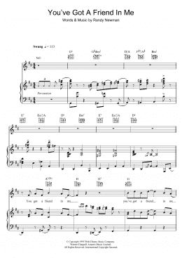 page one of You've Got A Friend In Me (from Toy Story) (Piano, Vocal & Guitar Chords)