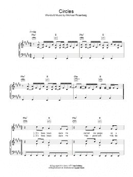 page one of Circles (Piano, Vocal & Guitar Chords)