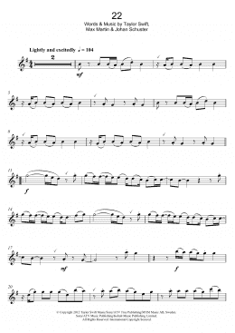 page one of 22 (Flute Solo)