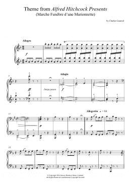 page one of Funeral March Of A Marionette (Piano Solo)