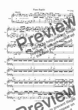 page one of 200 Piano Rapids