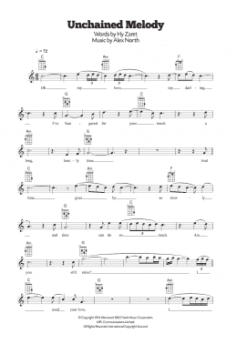 page one of Unchained Melody (Ukulele)