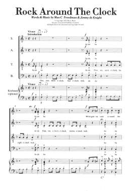 page one of Rock Around The Clock (Choir)