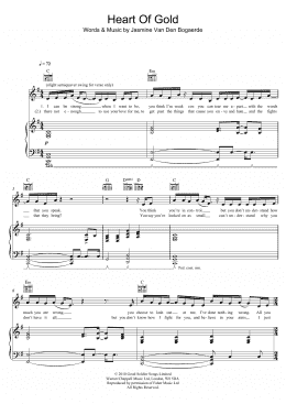 page one of Heart Of Gold (Piano, Vocal & Guitar Chords (Right-Hand Melody))