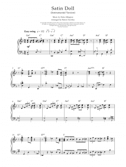 page one of Satin Doll (Piano Solo)