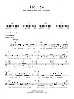 page one of Ho Hey (Keyboard (Abridged))