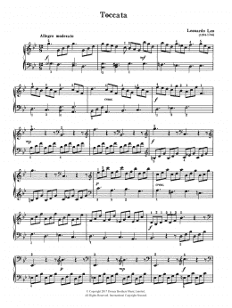 page one of Toccata (Piano Solo)