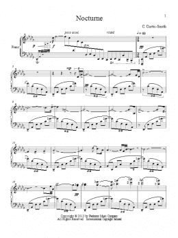 page one of Nocturne (Piano Solo)