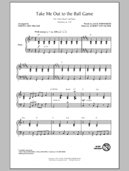 page one of Take Me Out To The Ball Game (3-Part Mixed Choir)