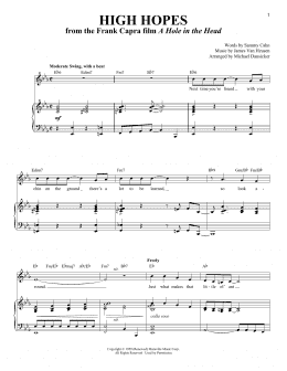 page one of High Hopes (Piano & Vocal)