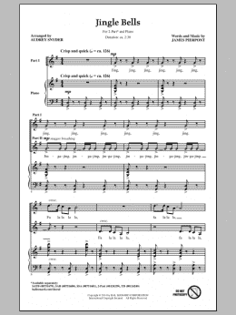 page one of Jingle Bells (2-Part Choir)