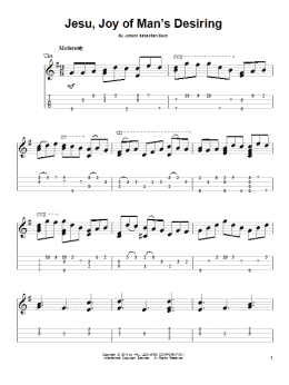 page one of Jesu, Joy Of Man's Desiring (Ukulele)