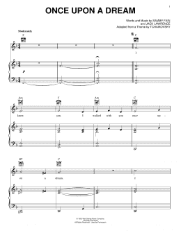 page one of Once Upon A Dream (Piano Solo)