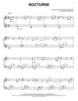 page one of Nocturne (Piano Solo)