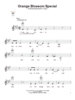 page one of Orange Blossom Special (Ukulele)