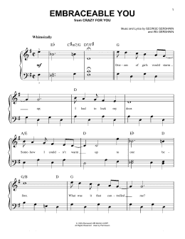 page one of Embraceable You (Easy Piano)