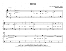 page one of Home (Educational Piano)