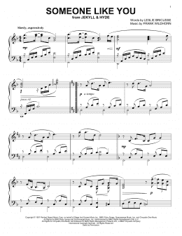 page one of Someone Like You (Piano Solo)