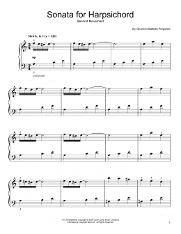 page one of Andantino Espressivo (Easy Piano)