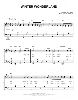 page one of Winter Wonderland (Accordion)