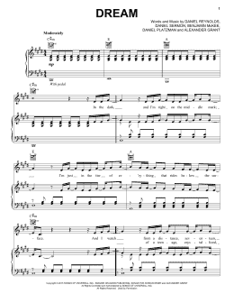 page one of Dream (Piano, Vocal & Guitar Chords (Right-Hand Melody))