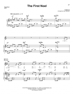 page one of The First Noel (Piano & Vocal)