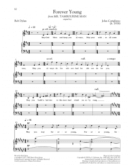 page one of Forever Young (Piano & Vocal)